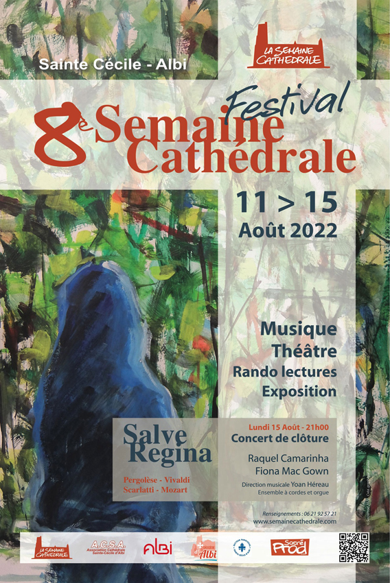Visuel affiche Semaine Cathédrale Albi 2022